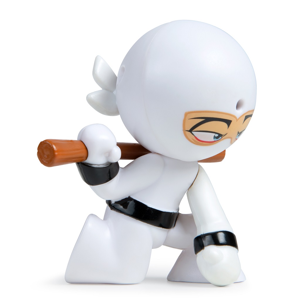 Фигурка ниндзя Вонь-Сан из серии Fart Ninjas, белый, 9 см.  